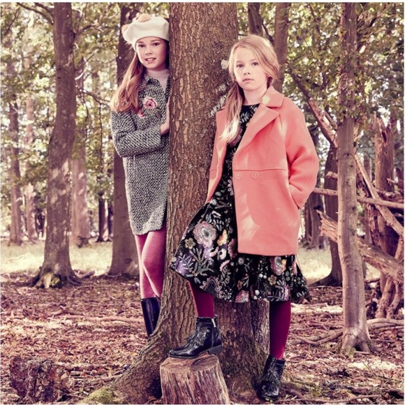 Burberry Kids' Edia pink wool coat - Picture 3 of 12